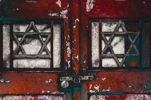 Portes verrouillées, 2016 (photographie) - Joy Lions
