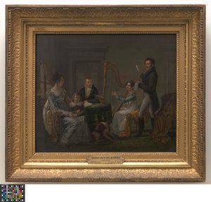 The Harp Lesson - Jozef Geirnaert