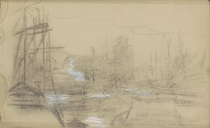 Vue du port - Jozef Israëls