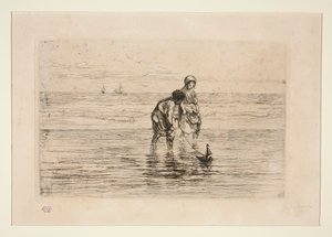 Enfants sur la plage