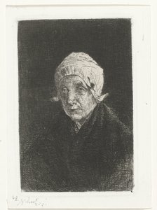 Vieille femme de Katwijk - Jozef Israëls