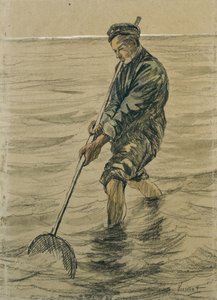 Pêcheur de coquillages, 1863-90 - Jozef Israëls