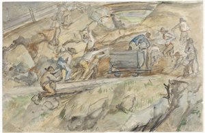 Carrière près de Pontresina - Jozef Israëls