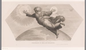 Dieu crée le soleil et la lune - Jozef Karel De Meulemeester