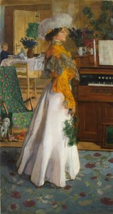 Portrait de femme ou logement d
