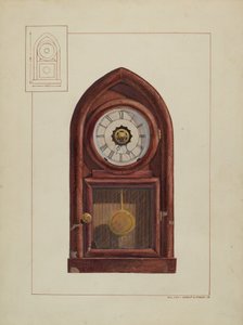 Pendule de cheminée - Jr. Ernest A. Towers
