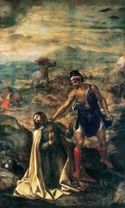 La décollation de Saint Jacques le Majeur - Juan (1526 1579) Fernandez Navarette