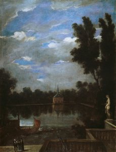 Grand Étang du Buen Retiro, c.1657 - Juan Bautista Martinez Del Mazo