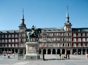 Vue de la Plaza Mayor, vers 1619