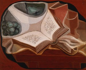 Livre et Compotier, 1925