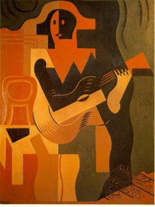 Arlequin avec guitare - Juan Gris