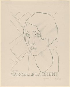 Marcelle la Brune - Juan Gris