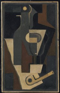 Nature morte avec pipe, 1918 - Juan Gris