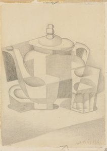 Nature morte à la théière, 1916 - Juan Gris