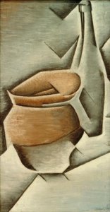 Pot et bouteille - Juan Gris