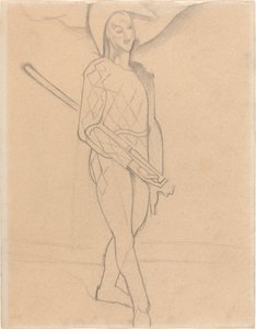 Arlequin - Juan Gris after Paul Cézanne