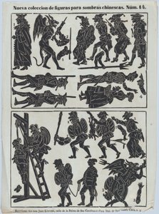 Feuille 14 de figures pour marionnettes d