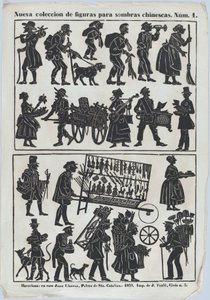 Feuille 1 de figures pour marionnettes d