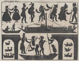 Feuille 4 de figures pour marionnettes d