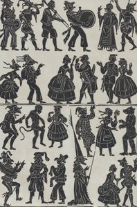 Feuille 7 de figures pour marionnettes d