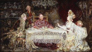 Dîner avec le cardinal