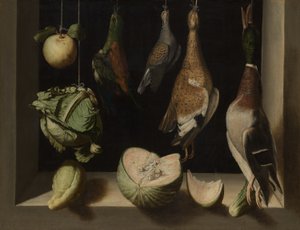 Nature morte au gibier à plumes