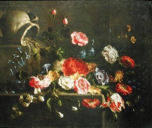 Fleurs tombées d