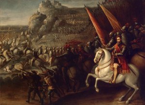 Scène de bataille - Juan de la Corte
