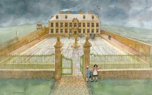 La salle de banquet du manoir de Cholmley et l