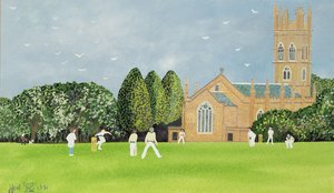 Cricket sur Churchill Green