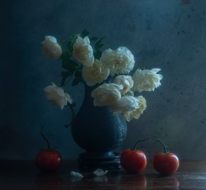Roses et tomates élégantes - Judy Tseng