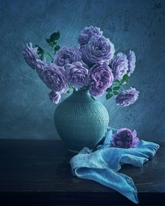 Roses violettes apaisantes - Judy Tseng