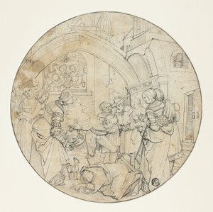 Décapitation de Saint Jean Baptiste - Jörg Breu the Elder
