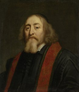 Portrait de Jan Amos Comenius 1592-1670, entre 1650 et 1670