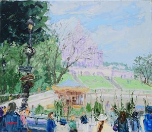 Sacre Coeur Montmartre Carousel - Jukyong Park