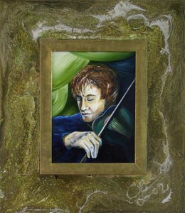 Farfarella -le violoniste- (Portrait)