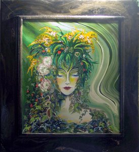 Fée des bois IV -Portrait-