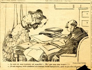 Candide, Satirique en N & B - Jules Abel Faivre
