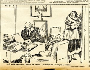 Candide, Satirique en N & B - Jules Abel Faivre