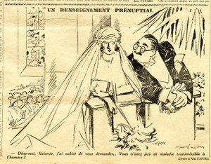 Candide, Satirique en N & B - Jules Abel Faivre