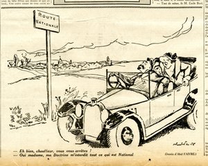 Candide, Satirique en N & B - Jules Abel Faivre