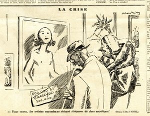 Candide, Satirique en N & B - Jules Abel Faivre