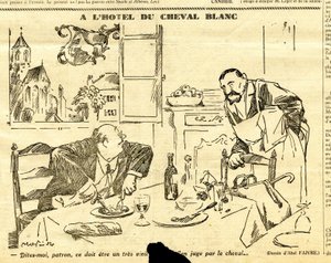 Candide, Satirique en N & B - Jules Abel Faivre