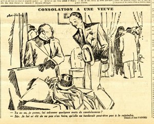 Candide, Satirique en N & B - Jules Abel Faivre