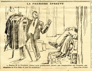 Candide, Satirique en N & B - Jules Abel Faivre