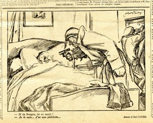 Candide, satirique en N & B - Jules Abel Faivre
