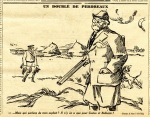 Candide, satirique en N & B