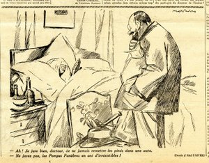 Candide, satirique en N & B - Jules Abel Faivre