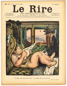Couverture de "Le Rire", satirique en couleurs - Jules Abel Faivre