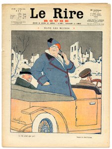 Couverture de "Le Rire Rouge", Satirique en Couleurs